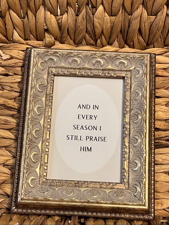 Other - Decorative Gold and Cream Ornate Picture Frame - Home Accents